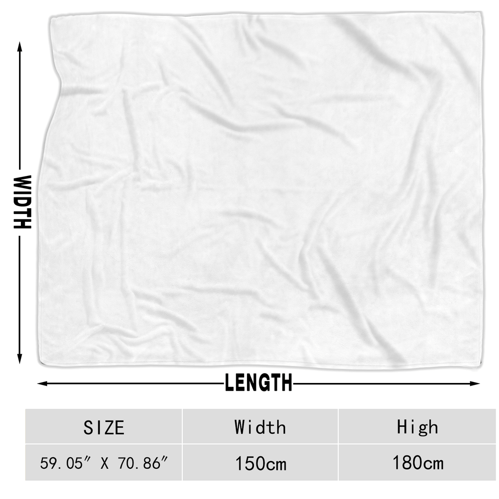 Boss Vibes Inspirational “Let It Flow” Luxe Fleece Blanket Apparel