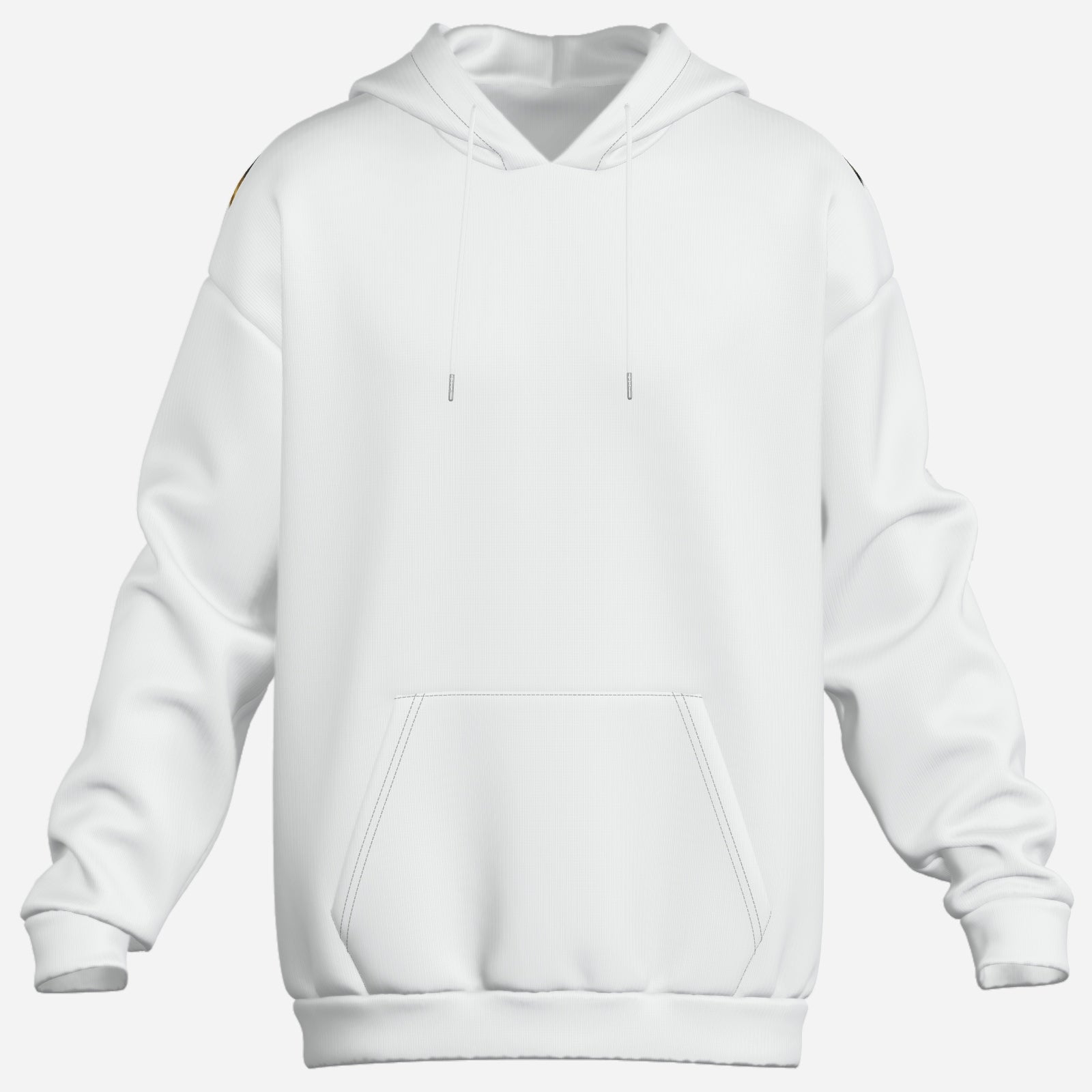 QuinZen Abstract: ONYX Statement Back Hoodie