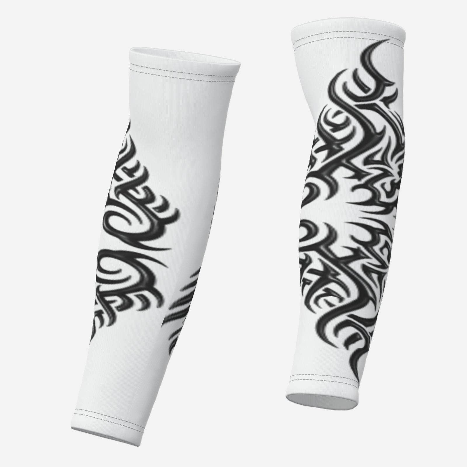 QuinZen Abstract “Aurum Onyx” Performance Arm Sleeves