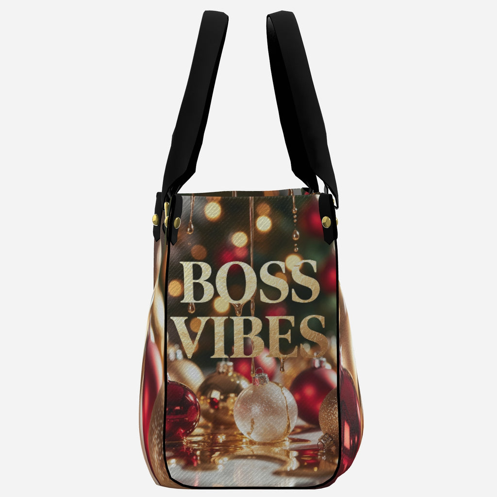 Boss Vibes Festive Ornament Tote, product photo 3