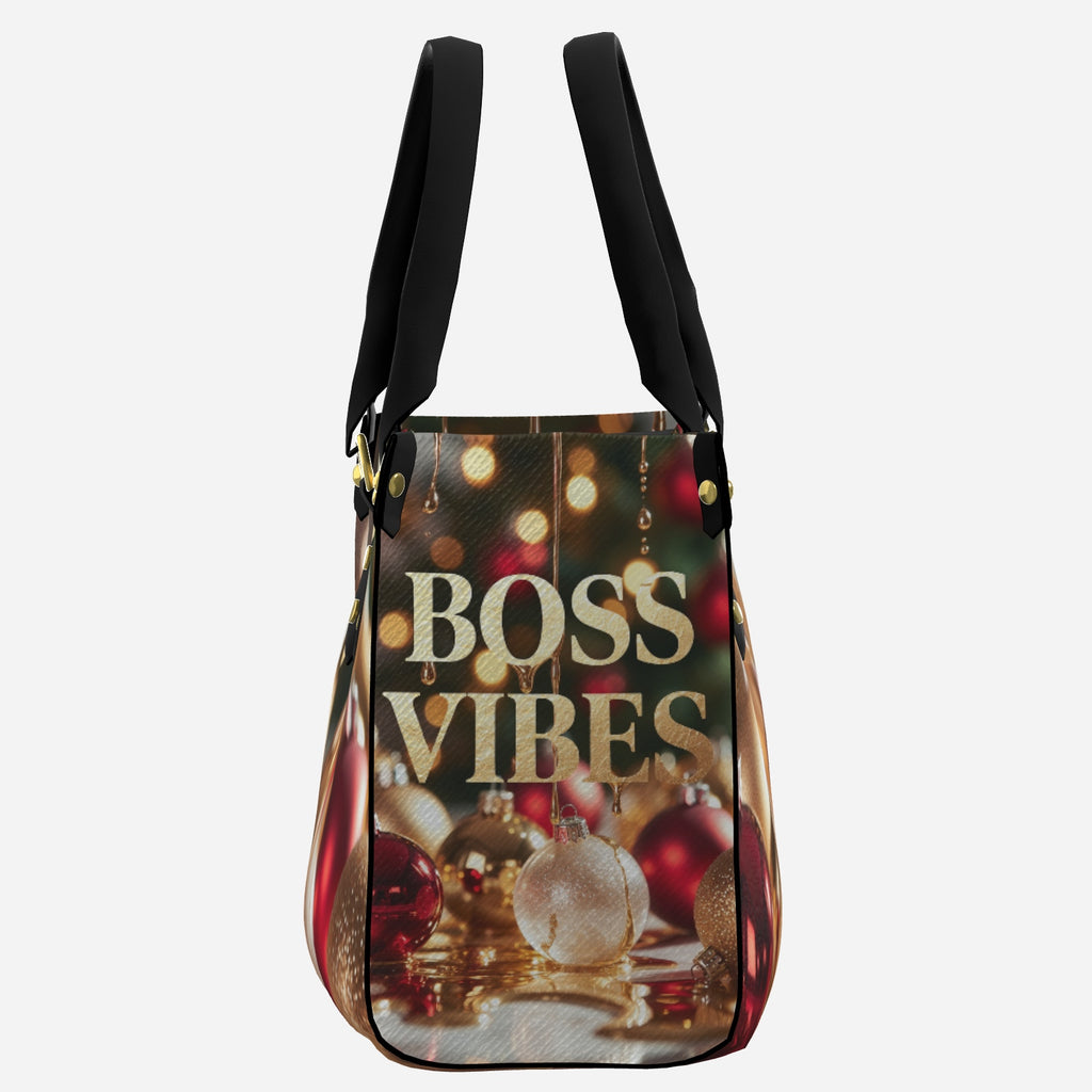 Boss Vibes Festive Ornament Tote, product photo 4