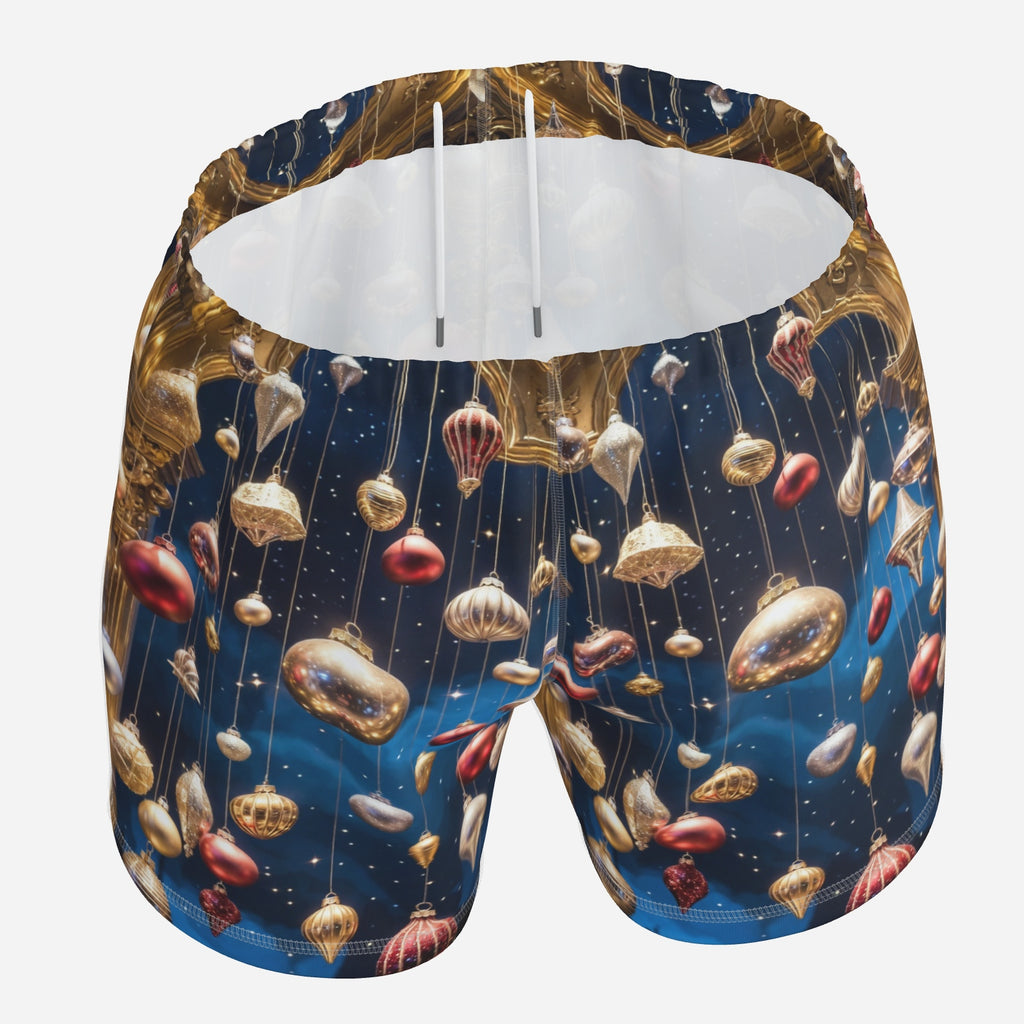 Ornament Nightfall Christmas Lounge Shorts, product photo 6