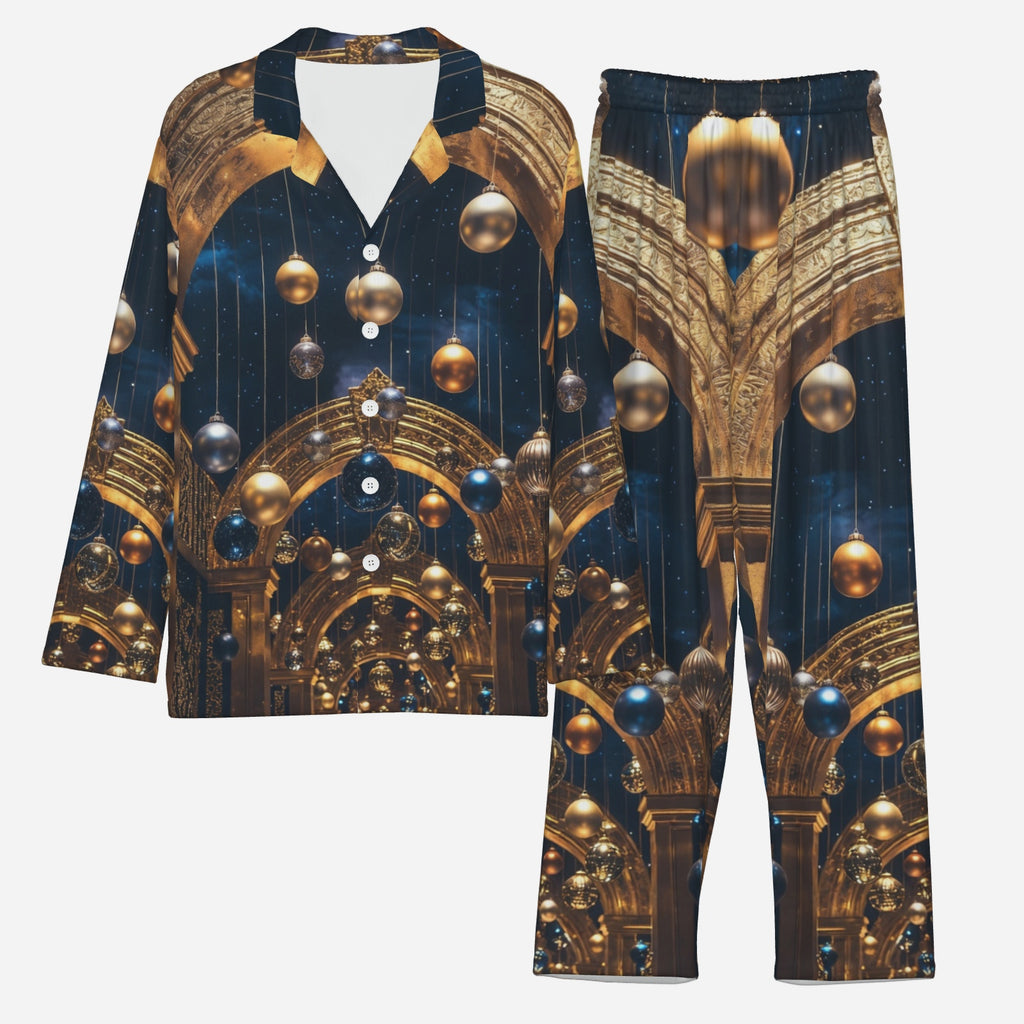 Gilded Arch Men's Christmas Pajama Set, main product photo
