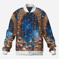 Gilded Arch Men's Christmas Bomber Jacket, main product photo
