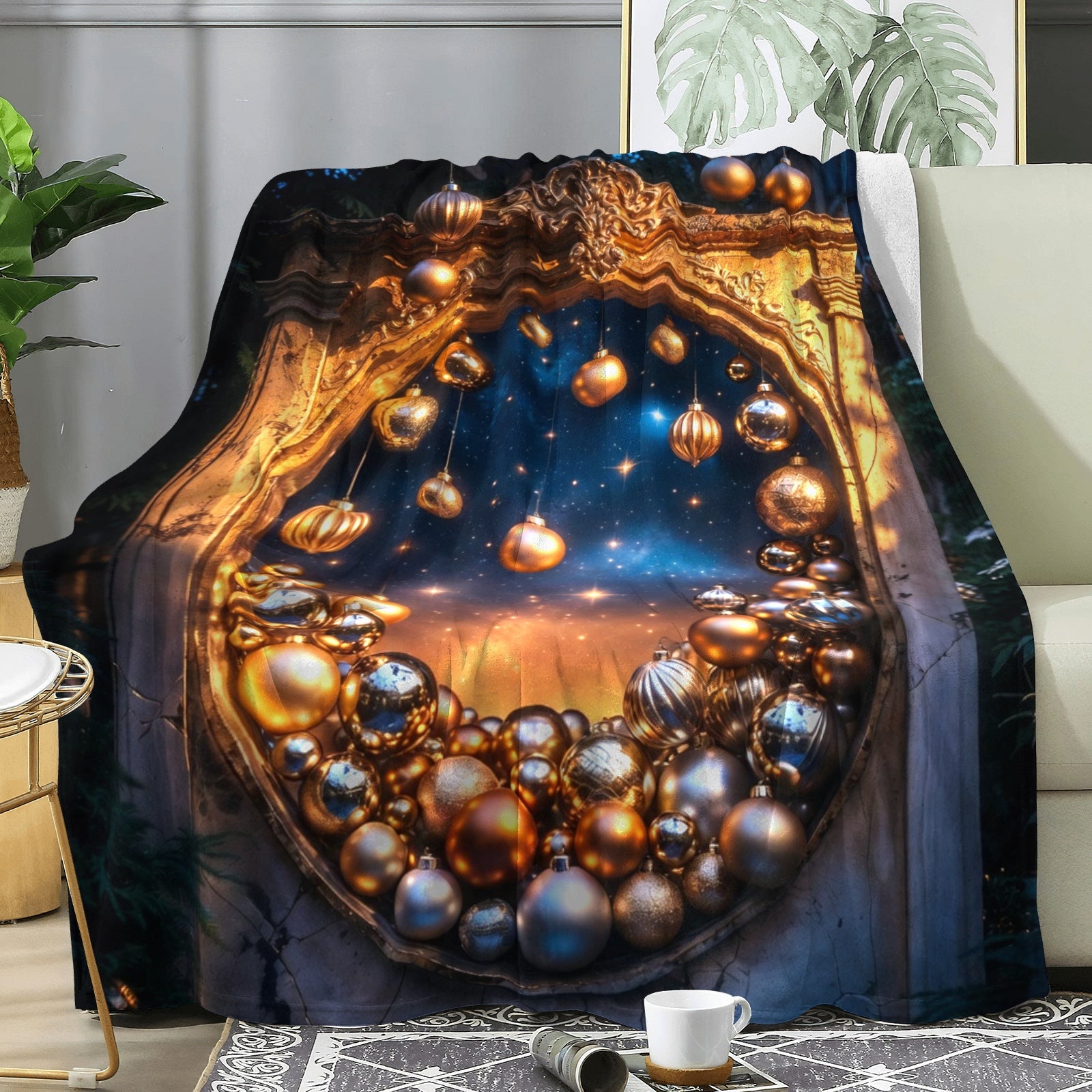 Golden Hour Portal Blanket