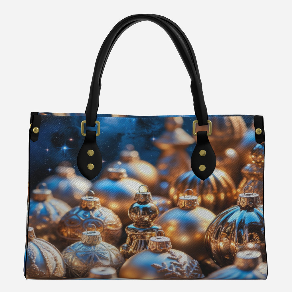 Sapphire & Gold Noel Tote
