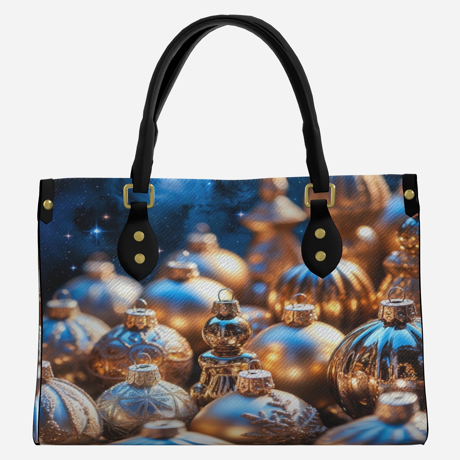 Sapphire & Gold Noel Tote