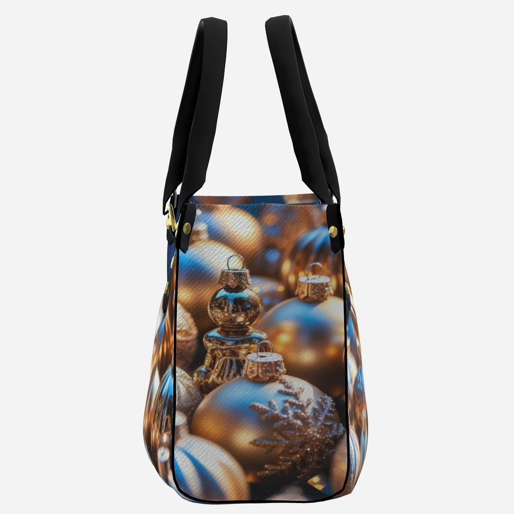Sapphire & Gold Noel Tote
