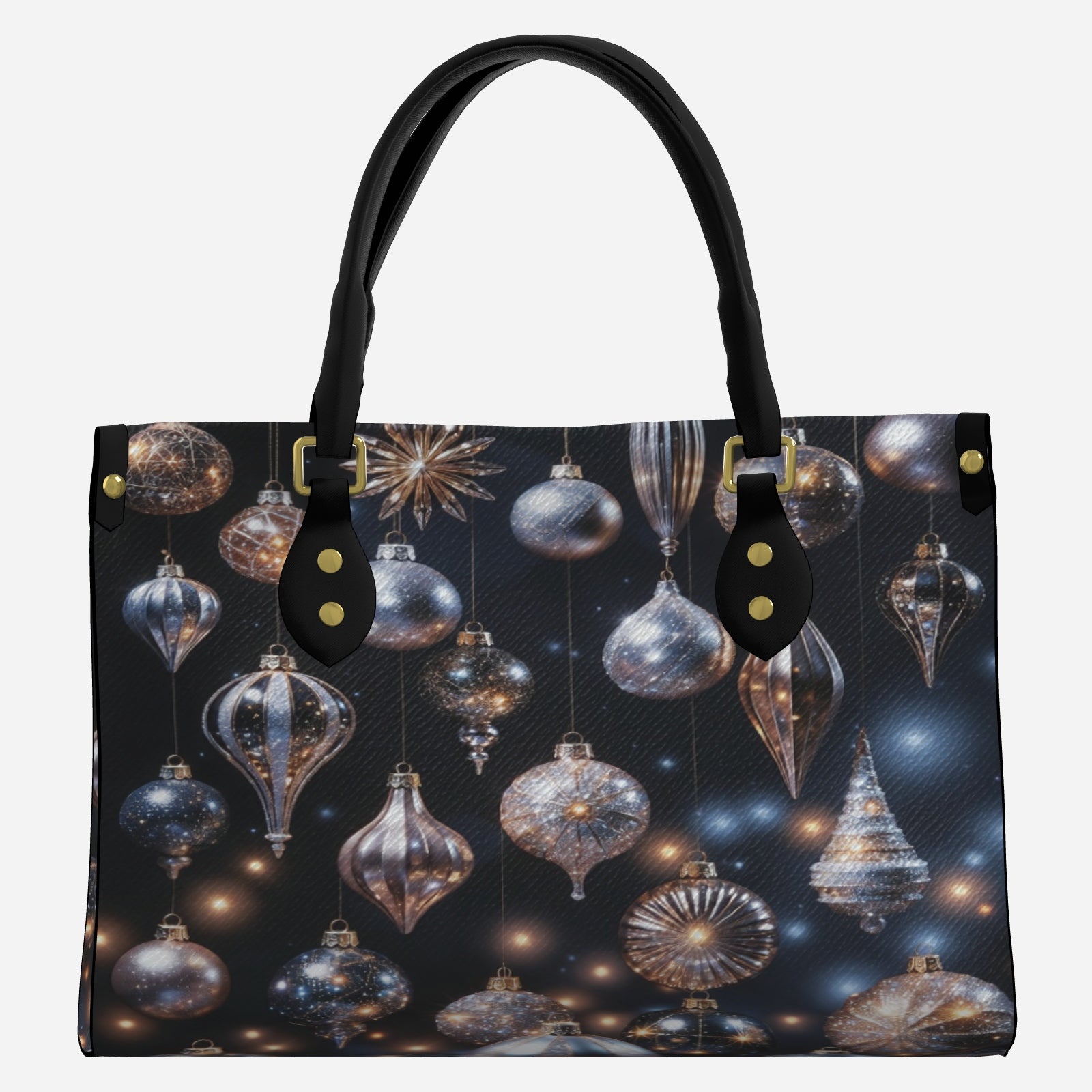 Celestial Silver Ornament Tote