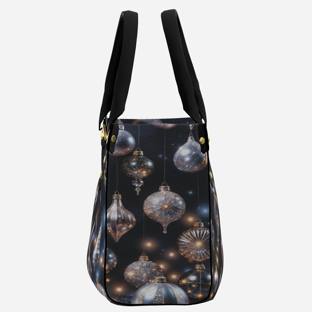 Celestial Silver Ornament Tote