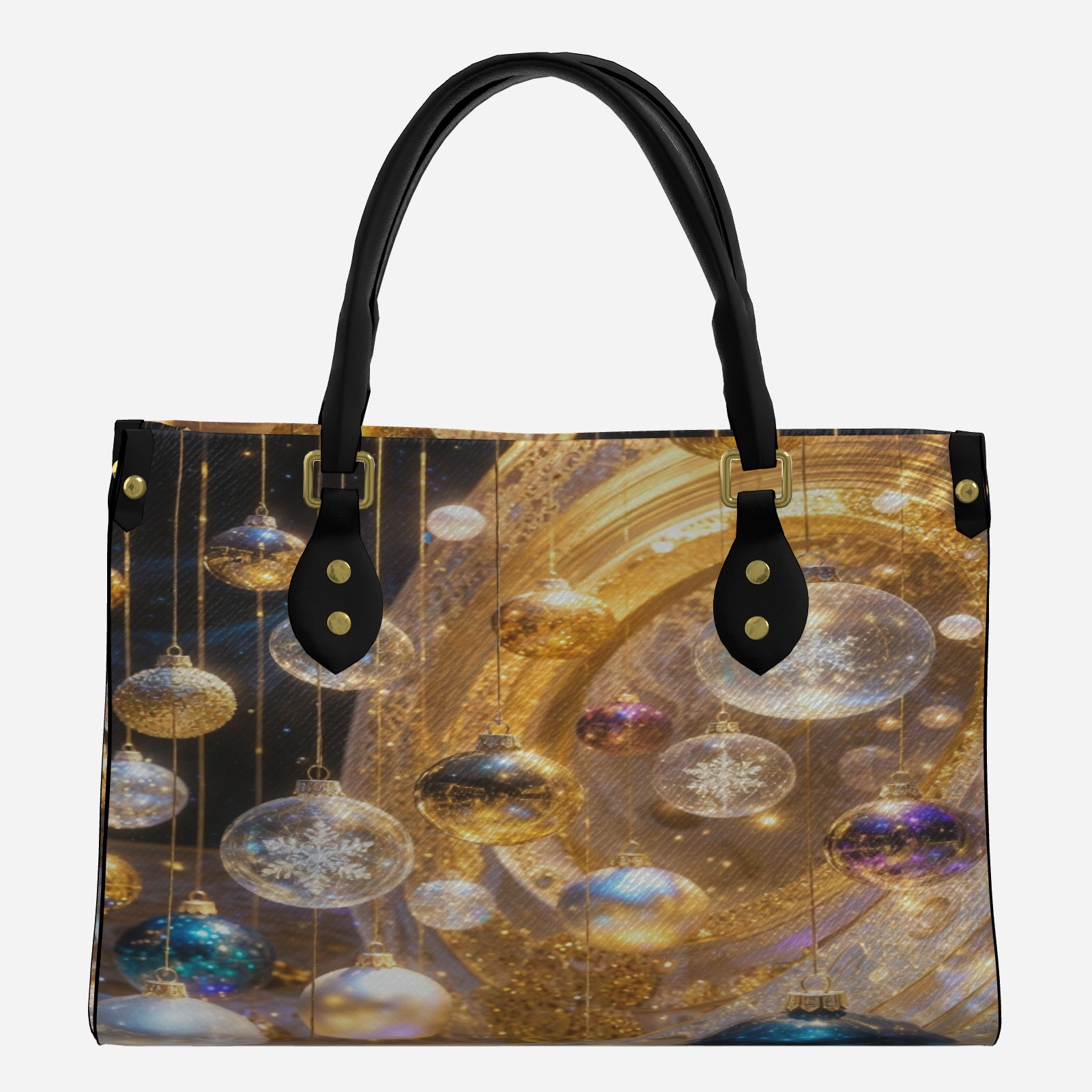 Golden Orbit Luxe Tote