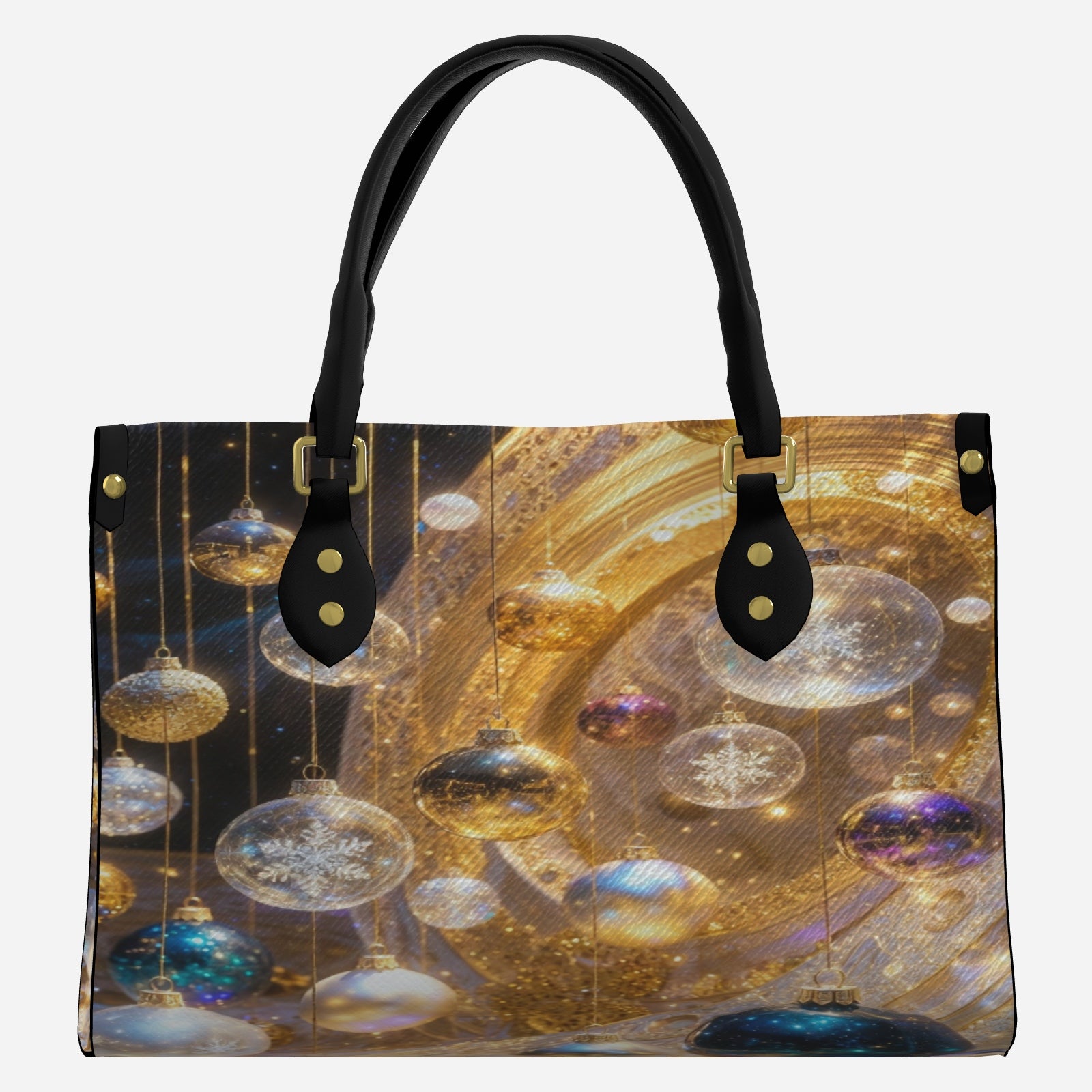 Golden Orbit Luxe Tote