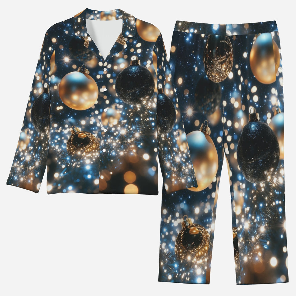 Midnight Glow Women's Christmas Pajama Set, product photo 3