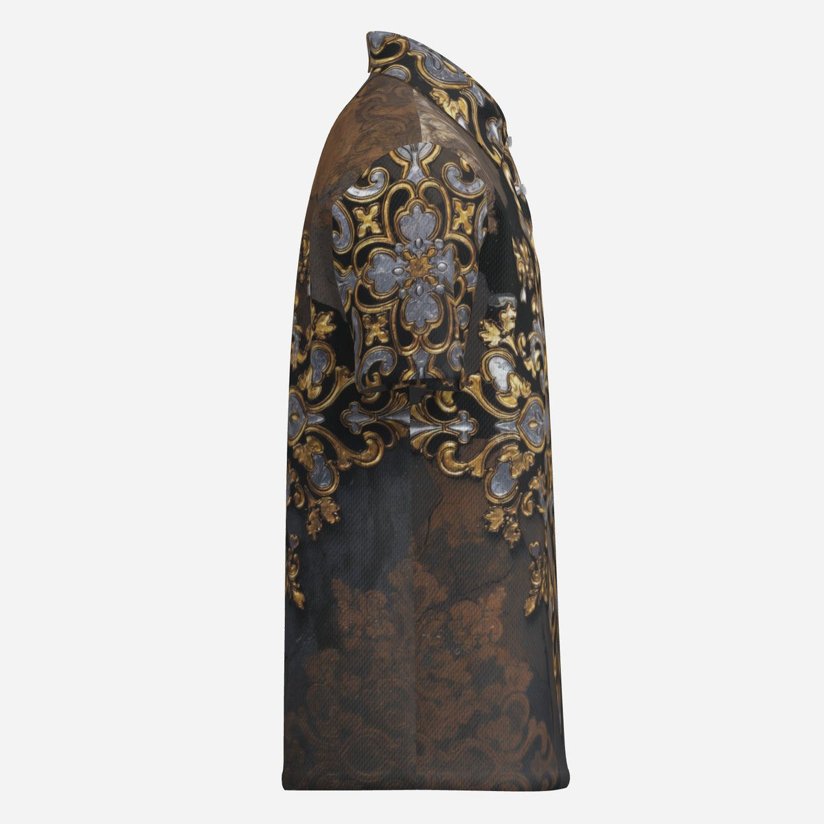 Men's Gilded Baroque Golf Polo by QuinZen Collective – view 9