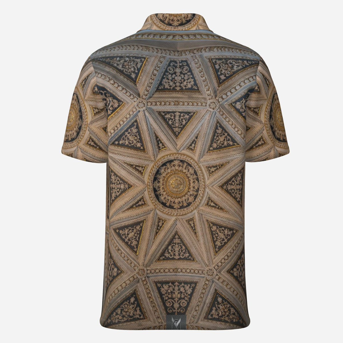 Men's Sandstone Starburst Golf Polo by QuinZen Collective – view 7
