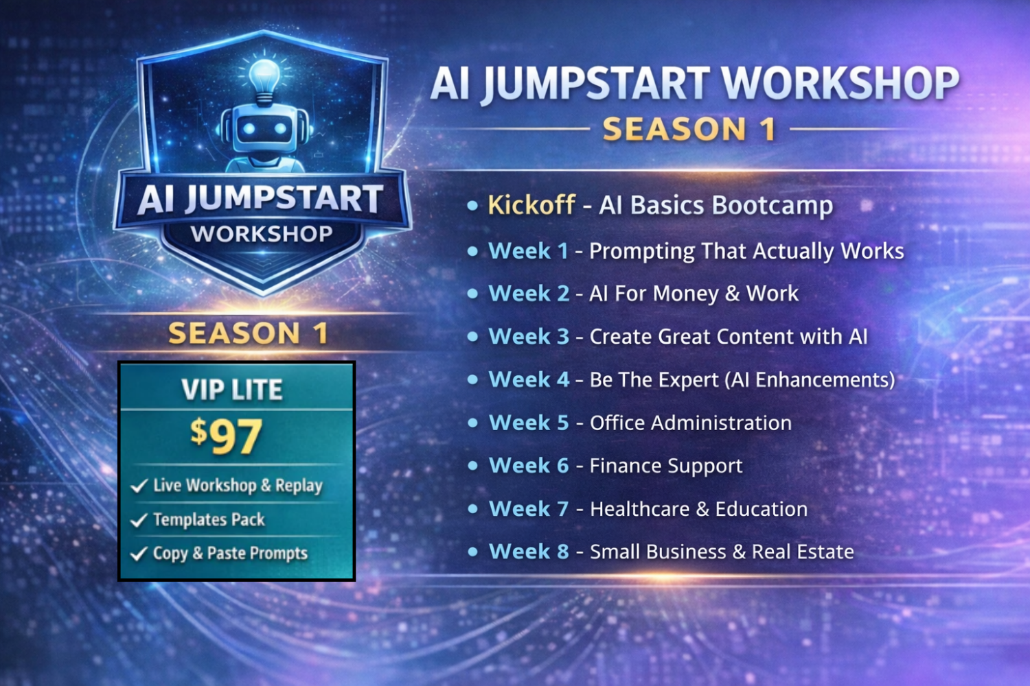 AI Jumpstart Workshop - VIP Lite