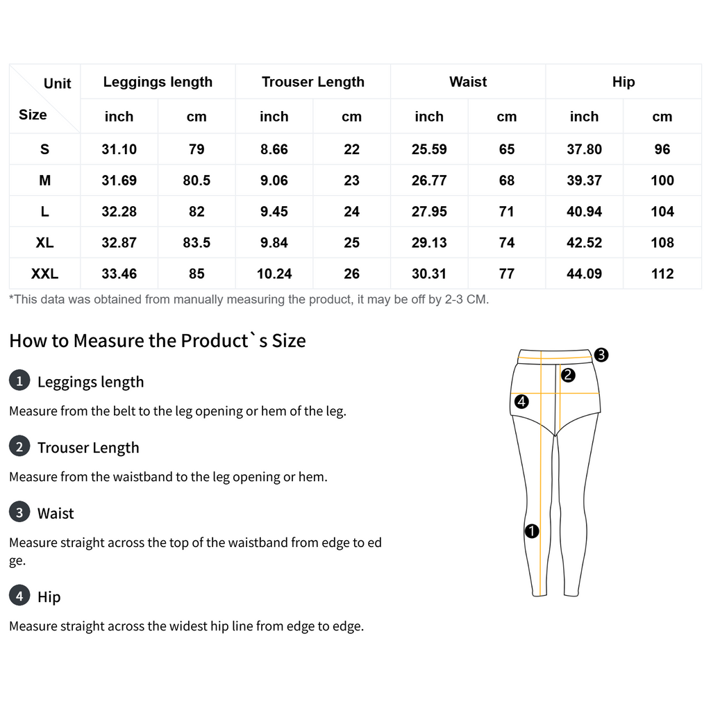 QZC Women's 2-in-1 Athletic Leggings + Shorts