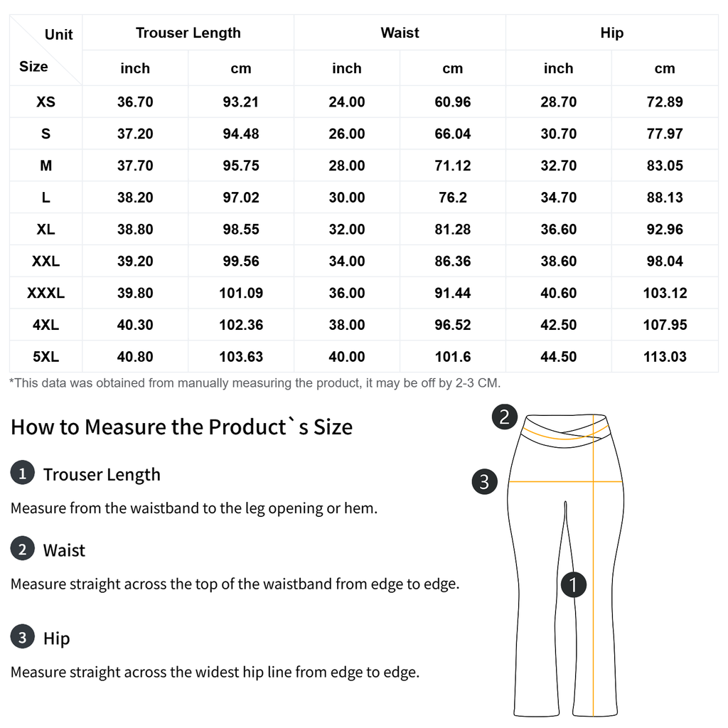 QZC Women's UPF50+ Crossover Yoga Jogging Pants With Tummy Control