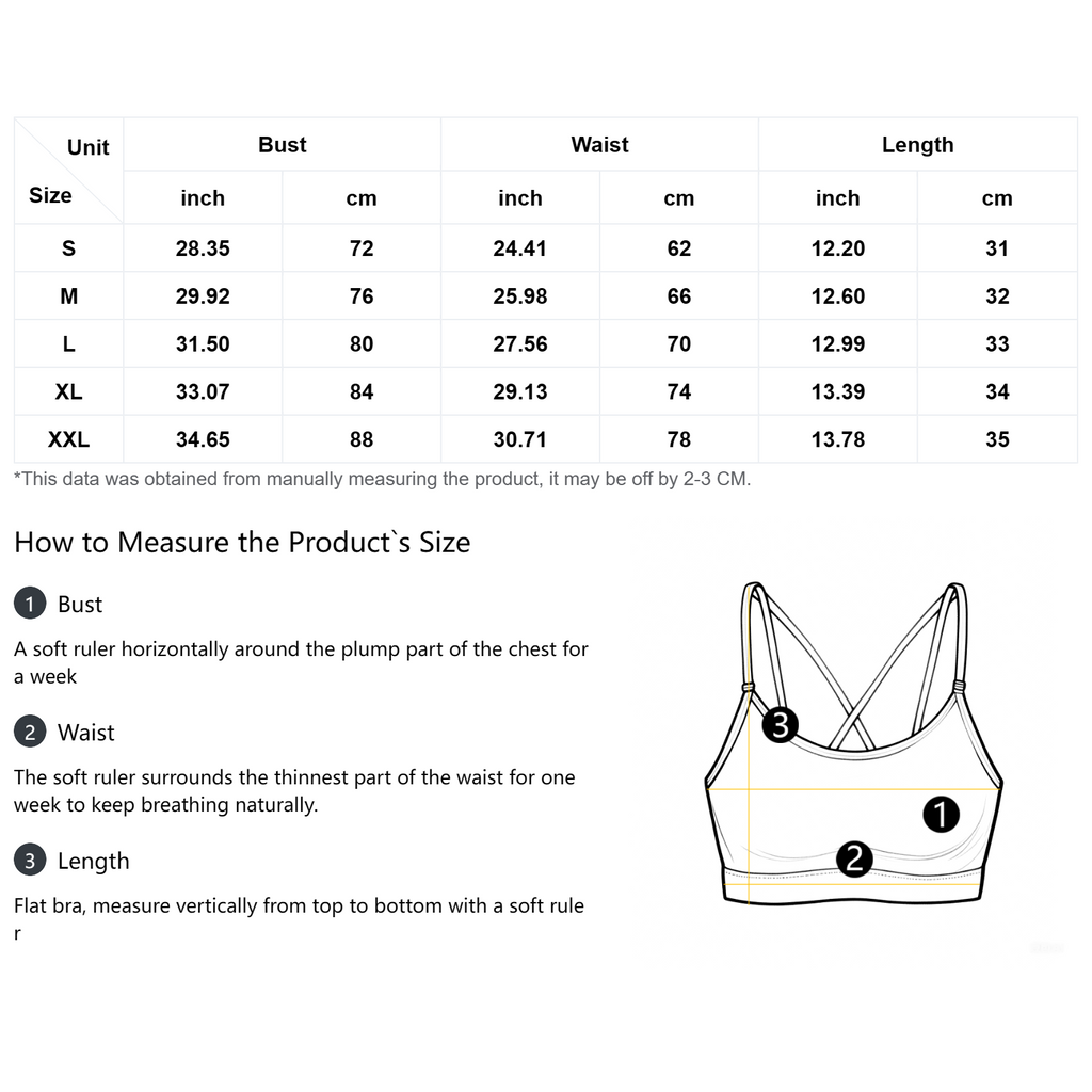 QZC Double Layered High Impact Sports Bras for Women Crossed Back Bra