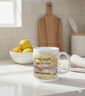 Funny Mug- GenX Sarcasm Mug – Sarcasm, Expectations, Caffeine & IDGAF in One Cup Ceramic Drinkware Glossy Washable Apparel